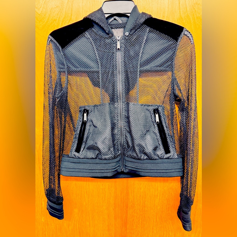 Sam Edelman Women’s Mesh Hood Jacket